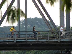 Projeto cicloturismo urbano em Blumenau, investindo na idéia.